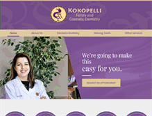 Tablet Screenshot of kokosmiles.com